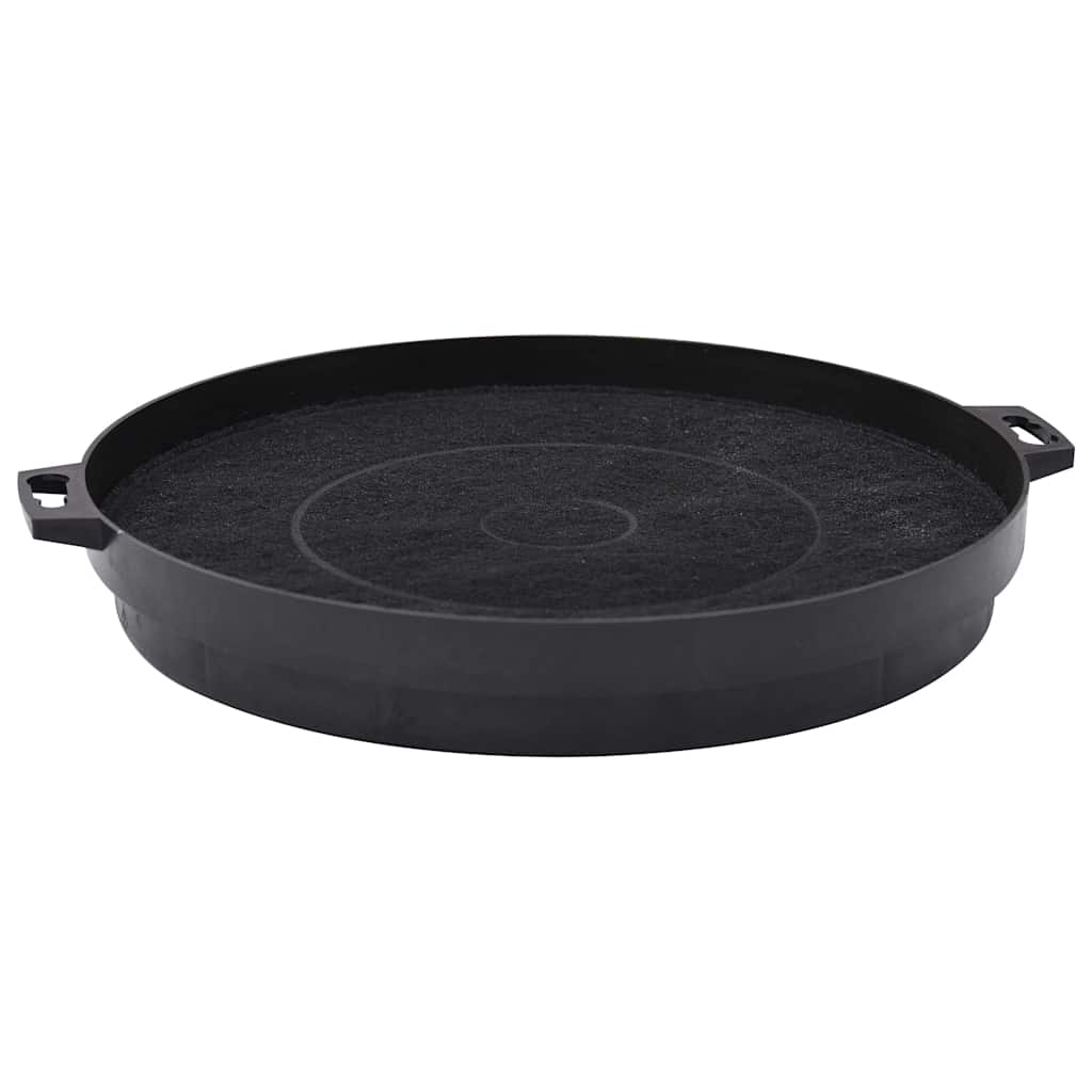 vidaXL Filtry węglowe do okapu, 2 szt., 210 mm