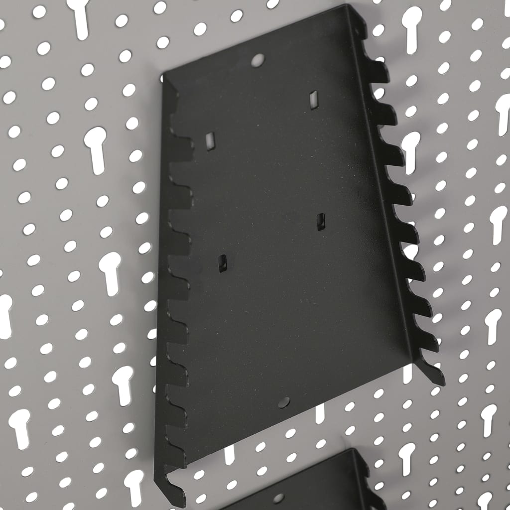 vidaXL Ścienne płyty perforowane, 3 szt., 40x58 cm, stal