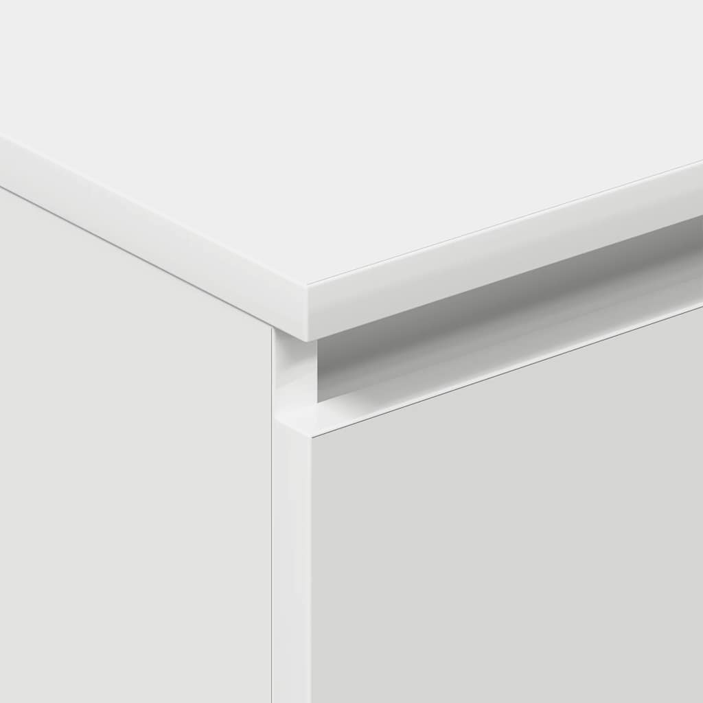 vidaXL Komoda, biała, 60x35x98,5 cm, materiał drewnopochodny