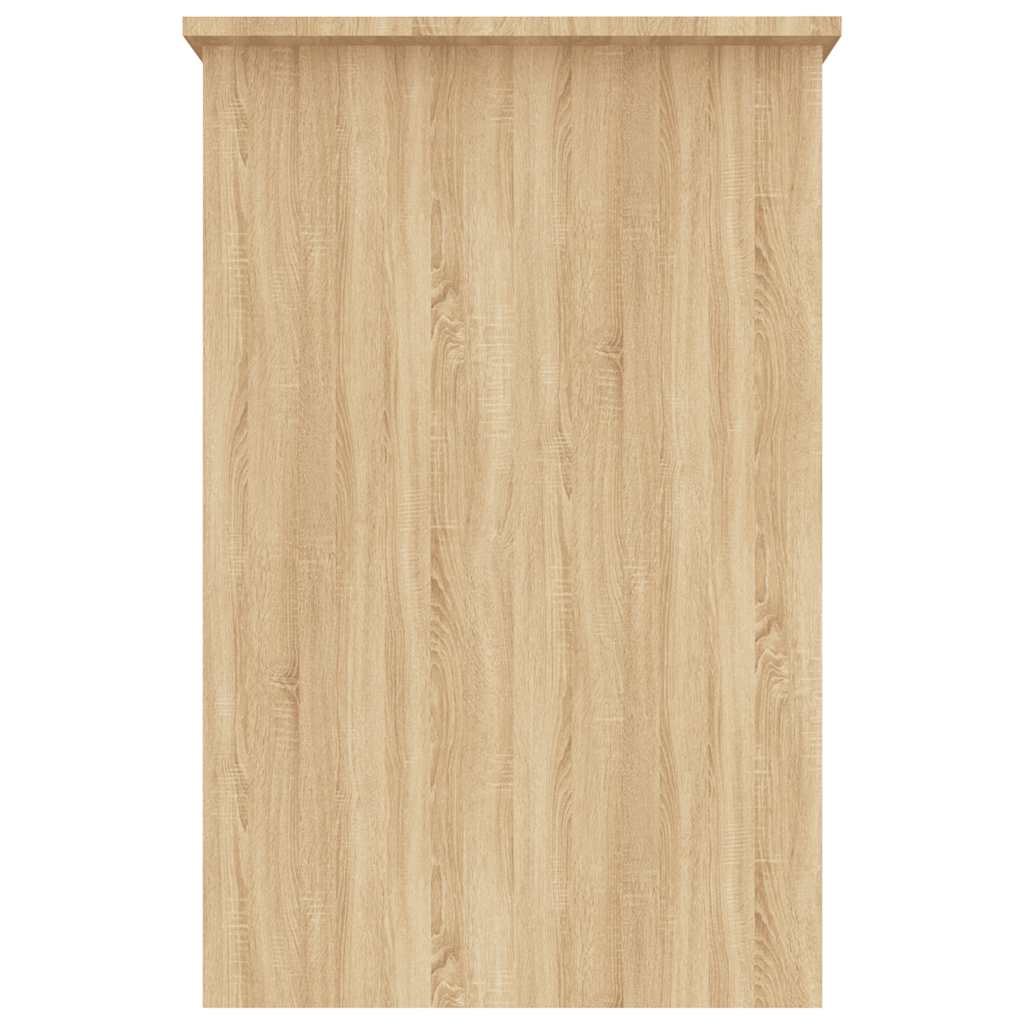 vidaXL Biurko, dąb sonoma, 100x50x76 cm, materiał drewnopochodny