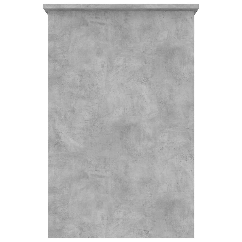 vidaXL Biurko, szarość betonu, 100x50x76 cm, materiał drewnopochodny