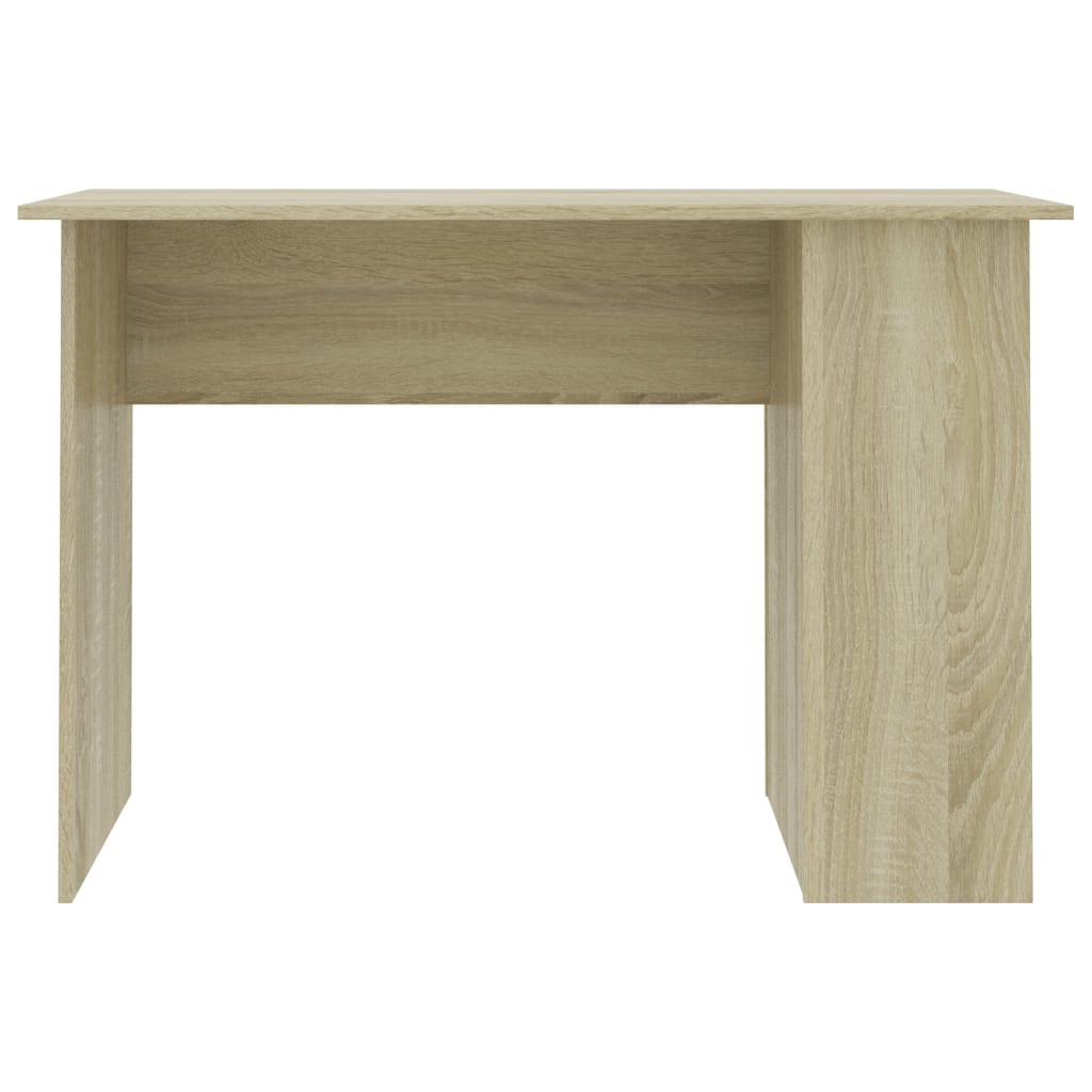 vidaXL Biurko, dąb sonoma, 110x60x73 cm, materiał drewnopochodny