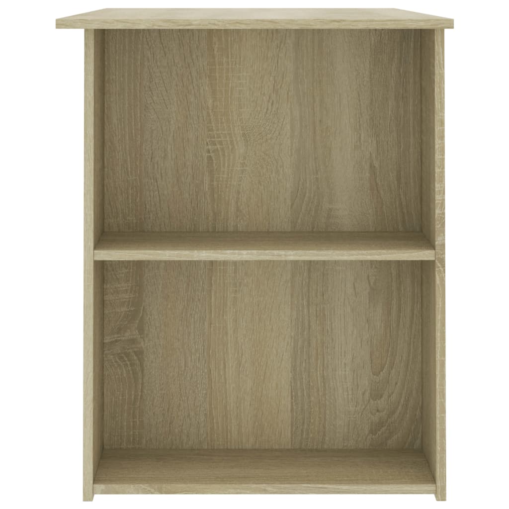 vidaXL Biurko, dąb sonoma, 110x60x73 cm, materiał drewnopochodny