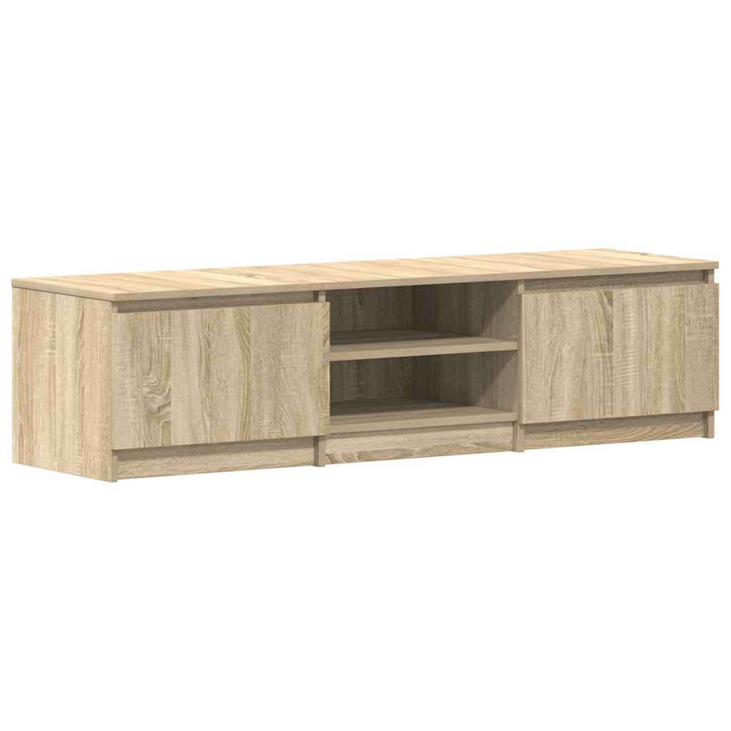 vidaXL Szafka pod TV, dąb sonoma, 140x40x35,5 cm