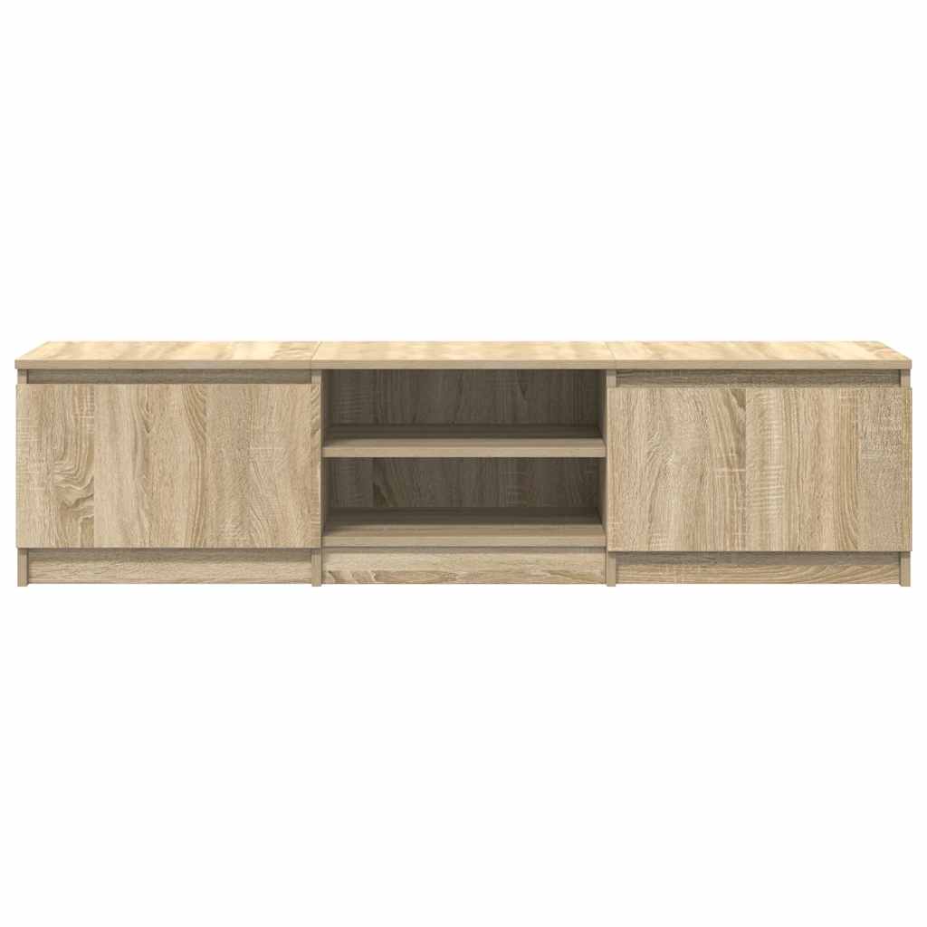 vidaXL Szafka pod TV, dąb sonoma, 140x40x35,5 cm
