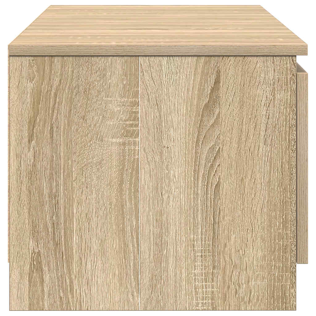 vidaXL Szafka pod TV, dąb sonoma, 140x40x35,5 cm