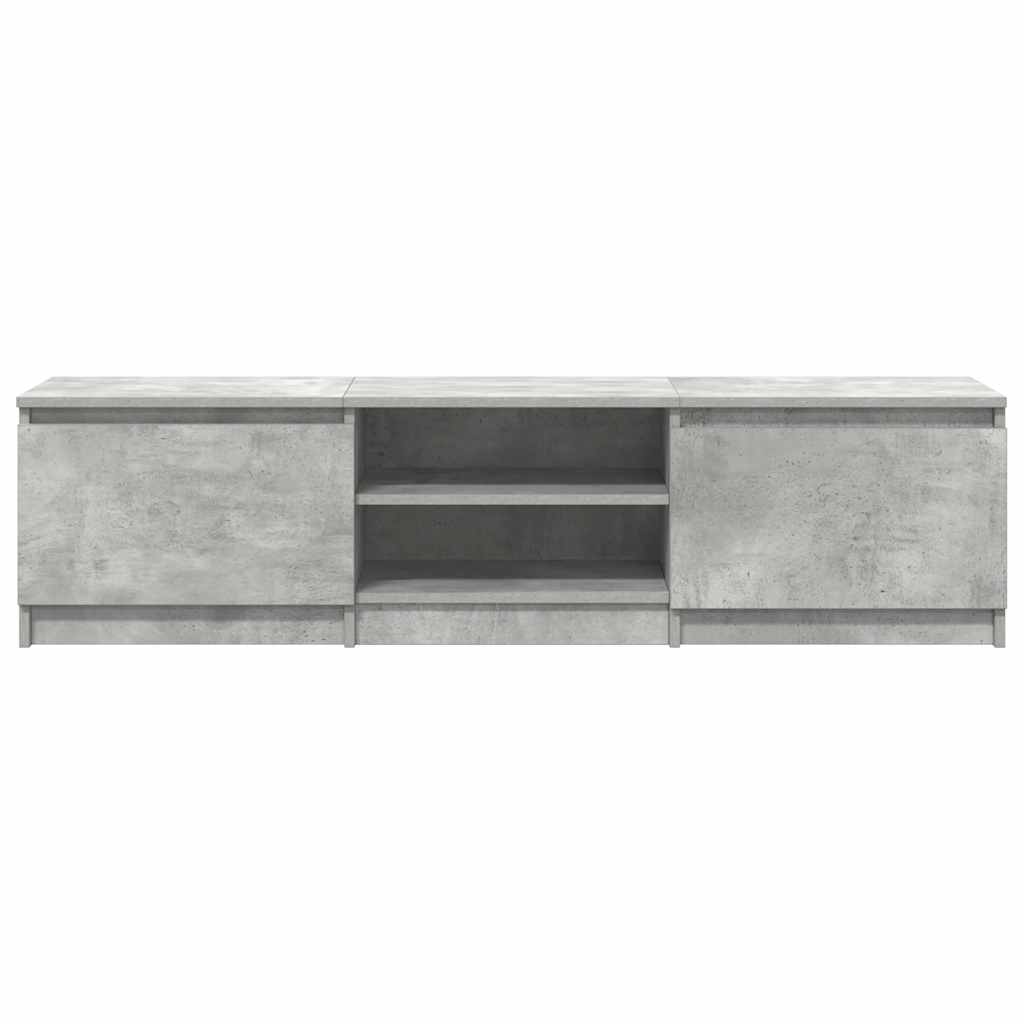 vidaXL Szafka pod TV, betonowy szary, 140x40x35,5 cm