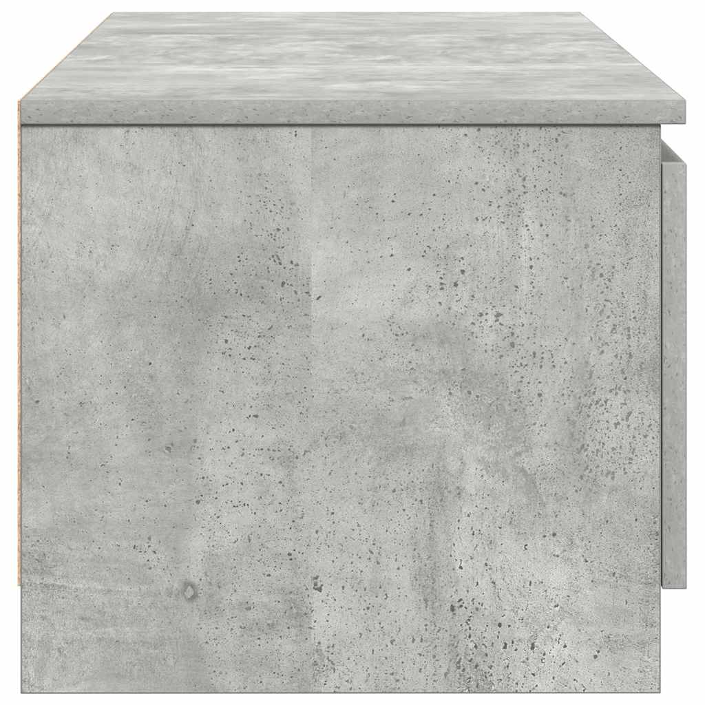 vidaXL Szafka pod TV, betonowy szary, 140x40x35,5 cm