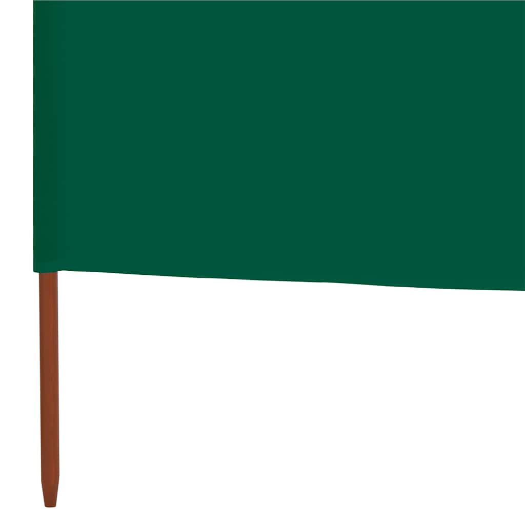 vidaXL Parawan 9-skrzydłowy z tkaniny, 1200x160 cm, zielony