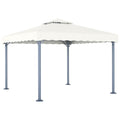 vidaXL Altana, 300 x 300 cm, kremowa, aluminium