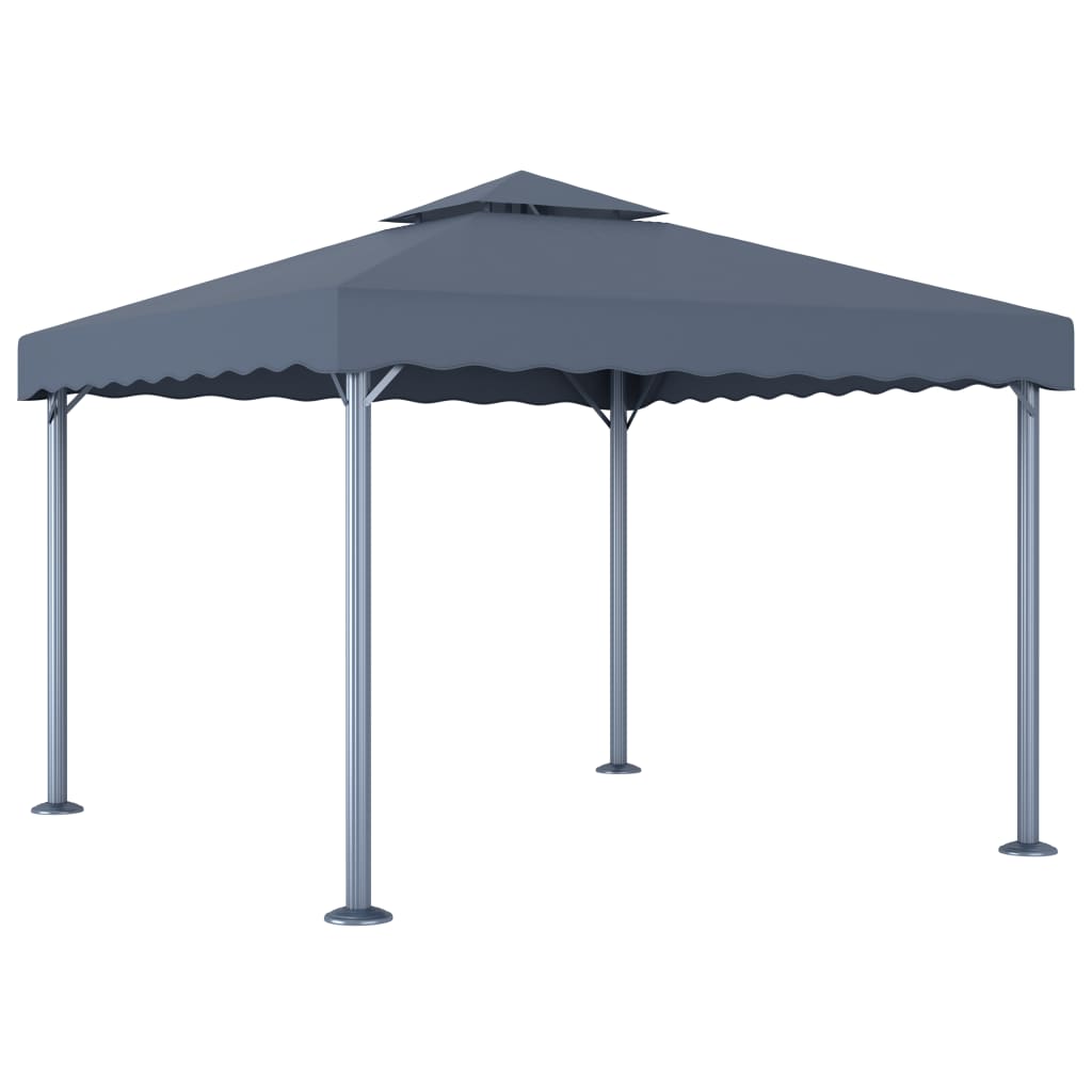 vidaXL Altana, 300 x 300 cm, antracytowa, aluminium