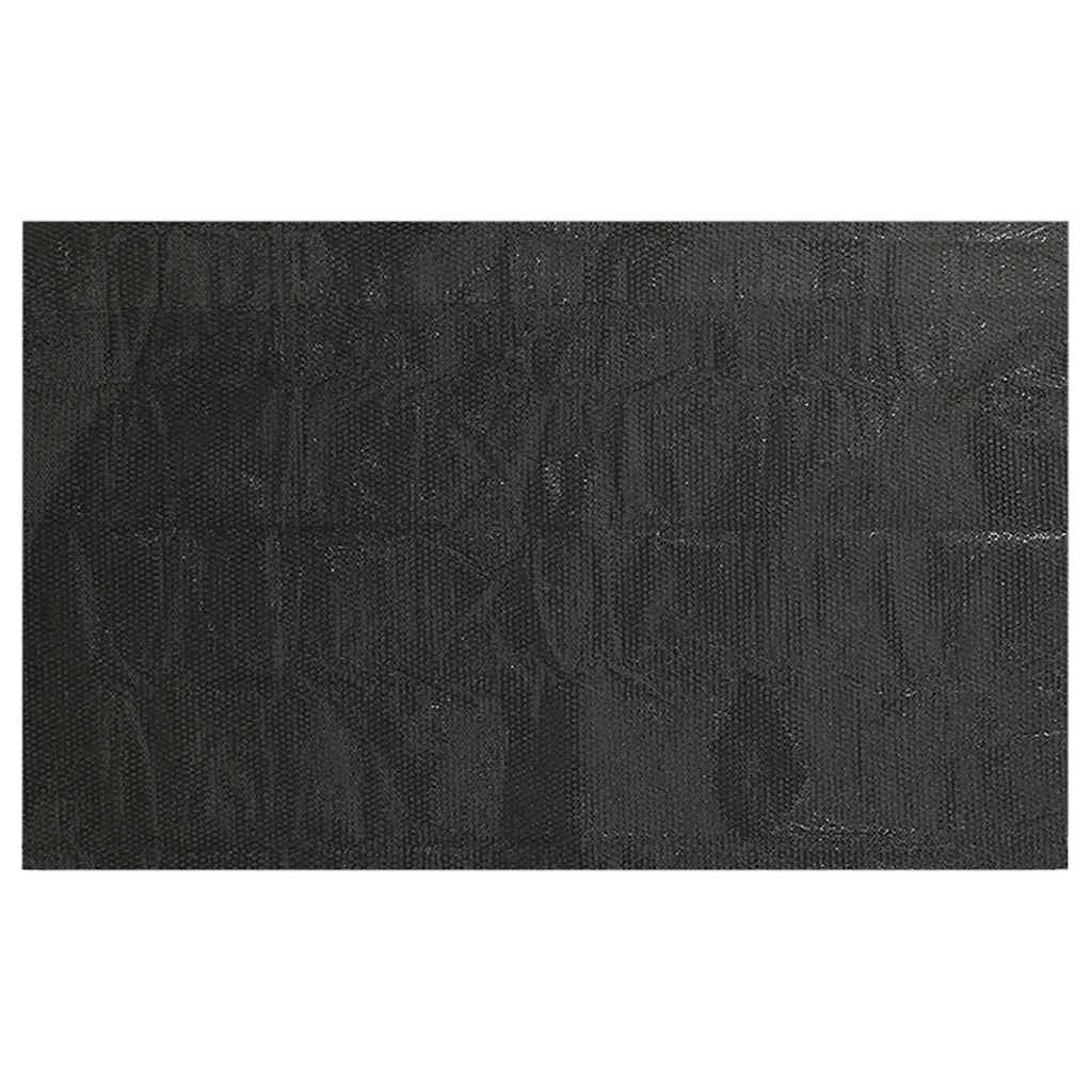 vidaXL Pokrywa na basen, czarna, 488 x 244 cm, PE