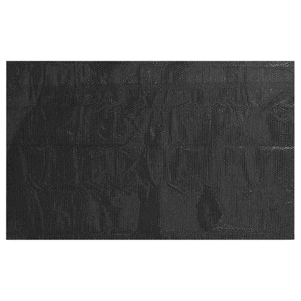 vidaXL Pokrywa na basen, czarna, 975 x 488 cm, PE