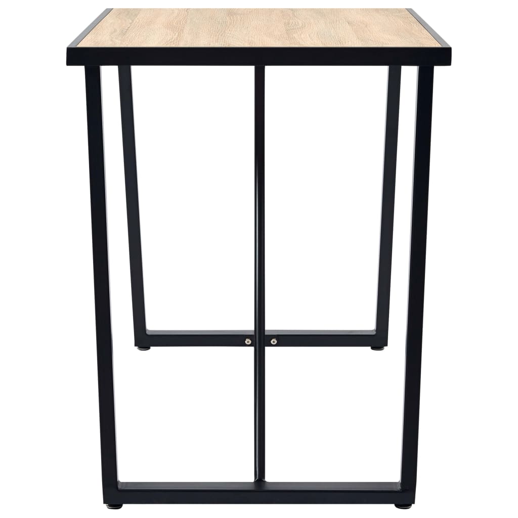 vidaXL Stół jadalniany, dębowy, 120x60x75 cm, MDF