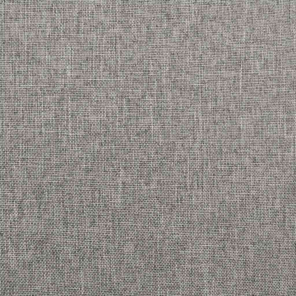 vidaXL Rama łóżka z podnośnikiem, jasnoszara, tkanina, 120 x 200 cm