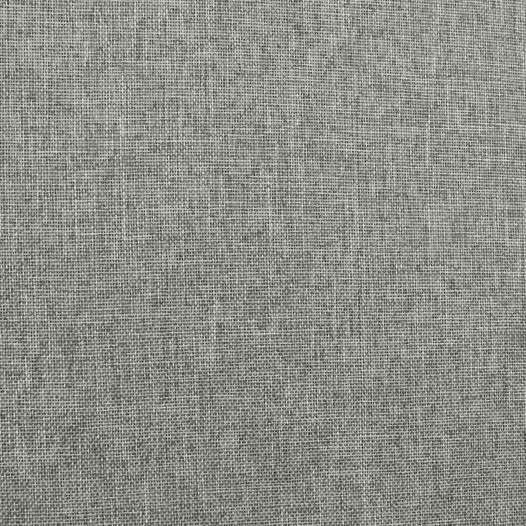 vidaXL Rama łóżka z podnośnikiem, jasnoszara, tkanina, 180 x 200 cm