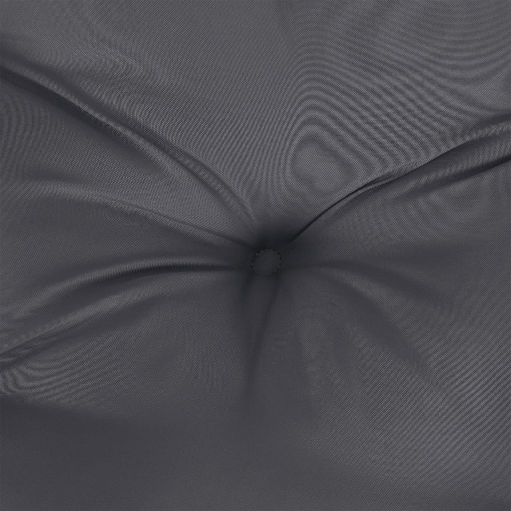 vidaXL Poduszka na paletę, antracytowa, 60x61,5x10 cm, tkanina