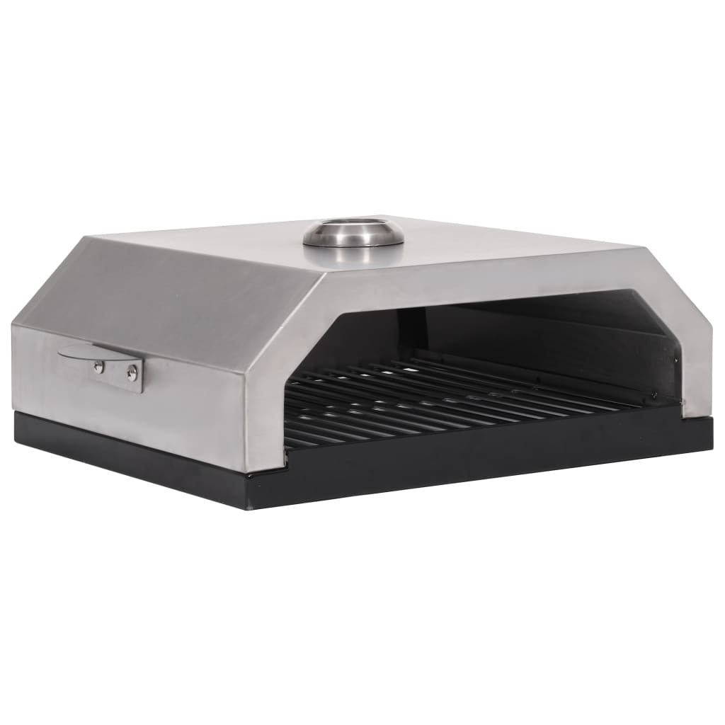 vidaXL Piec do pizzy z kamieniem, na grill gazowy lub węglowy