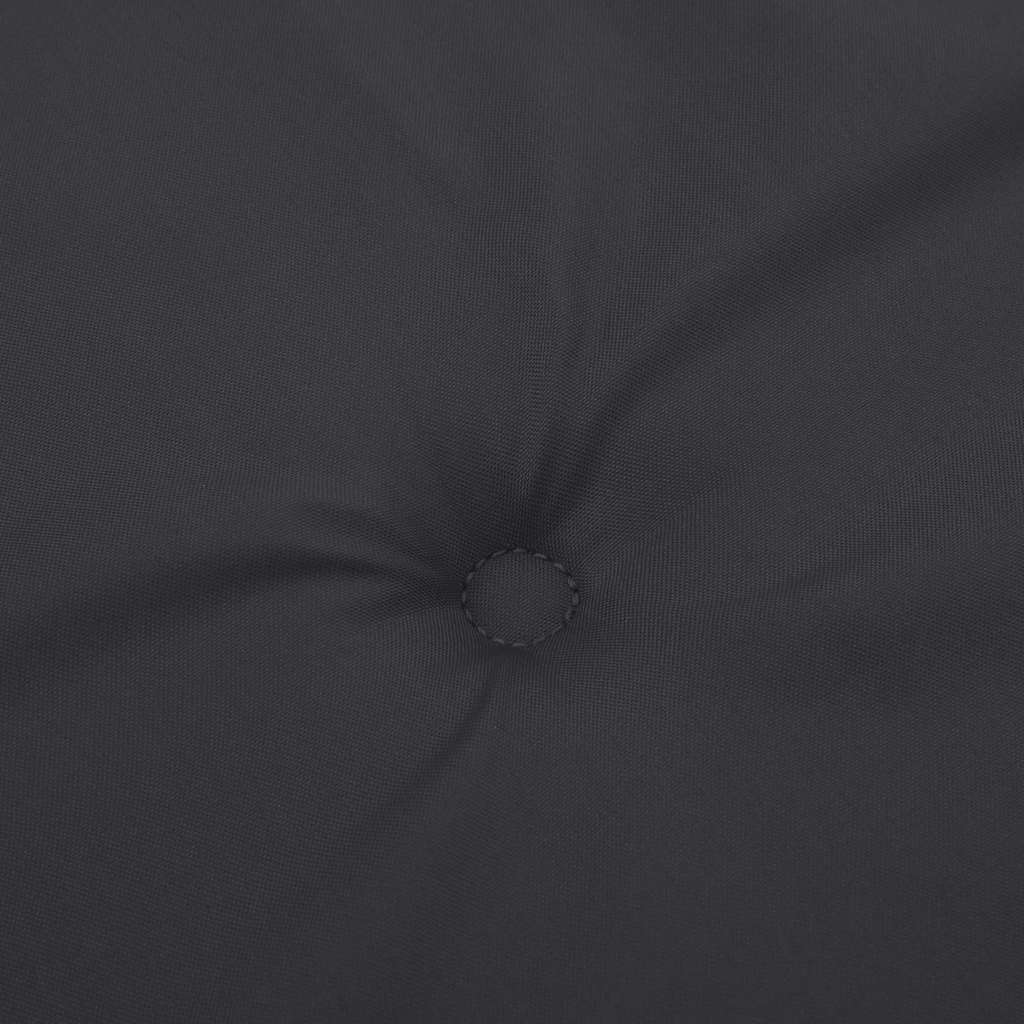 vidaXL Poduszki na krzesła ogrodowe, 2 szt., czarne, 120x50x3 cm
