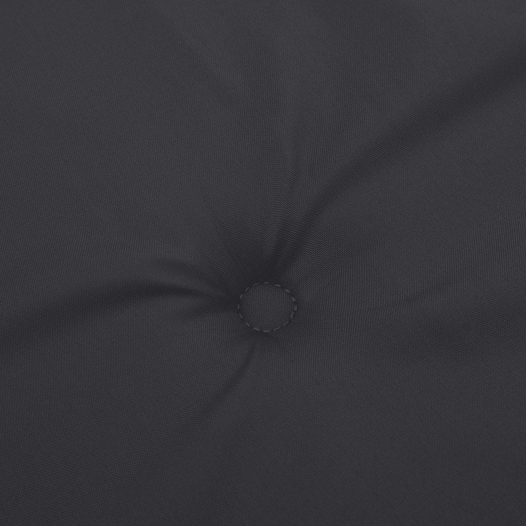 vidaXL Poduszki na krzesła ogrodowe, 4 szt., czarne, 120x50x3 cm