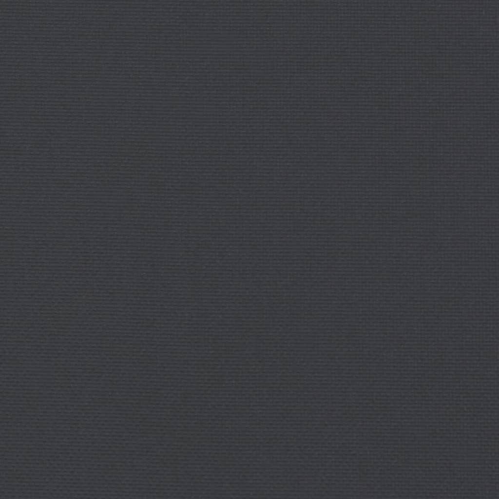 vidaXL Poduszki na krzesła ogrodowe, 4 szt., czarne, 120x50x3 cm