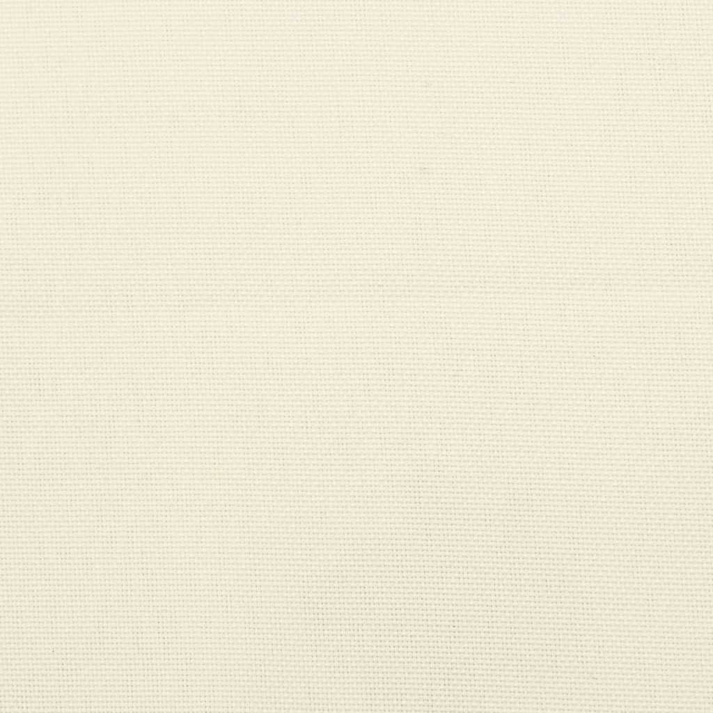 vidaXL Poduszki na krzesła ogrodowe, 4 szt., kremowe, 100x50x2 cm