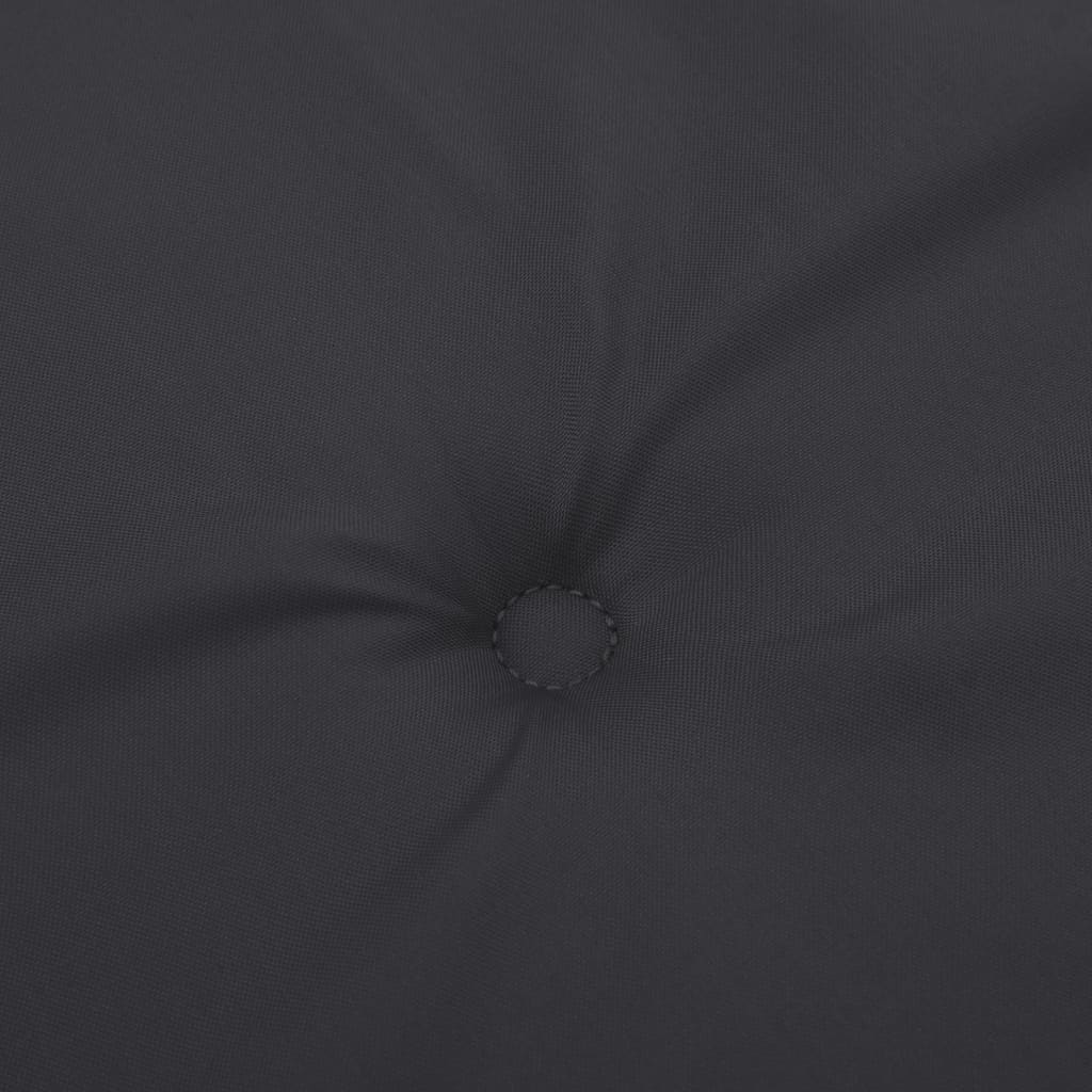 vidaXL Poduszki na krzesła ogrodowe, 2 szt., czarne, 100x50x3 cm