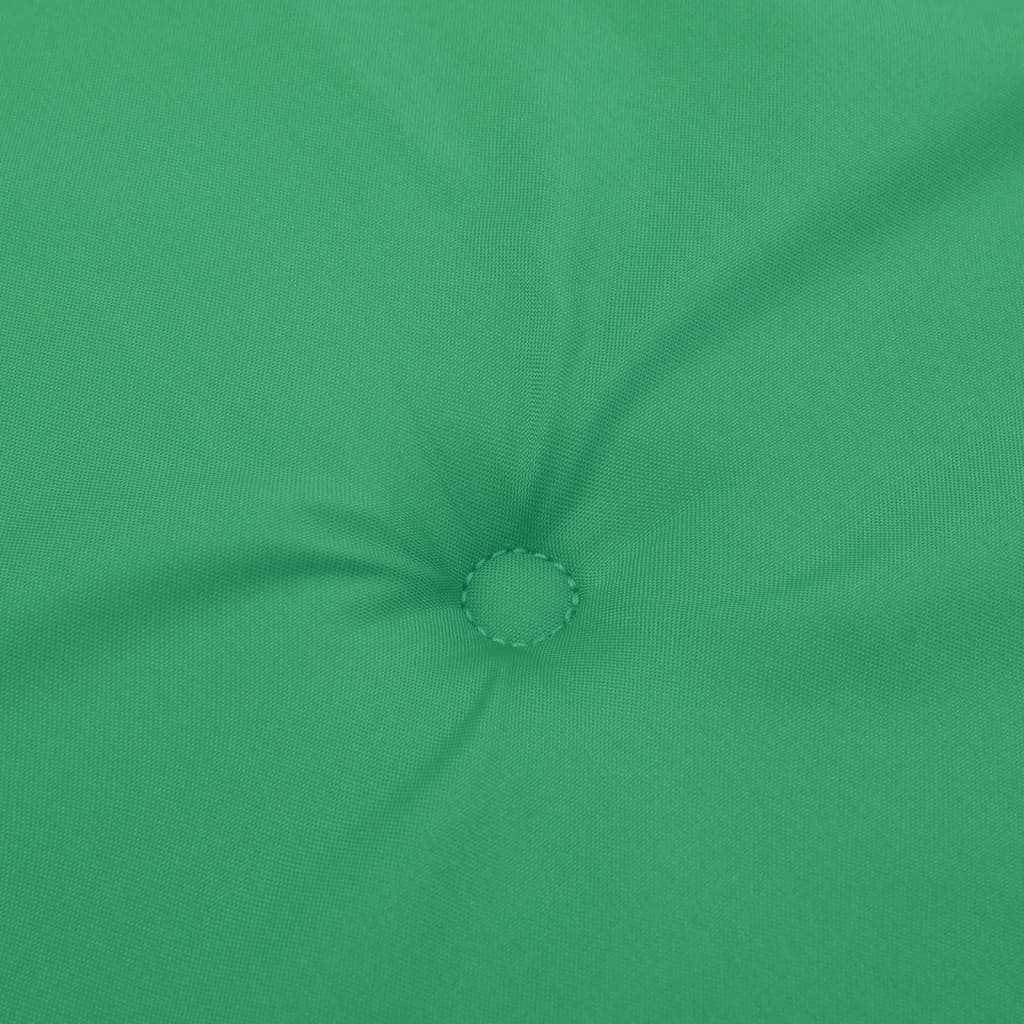 vidaXL Poduszki na krzesła ogrodowe, 2 szt., zielone, 50x50x4 cm