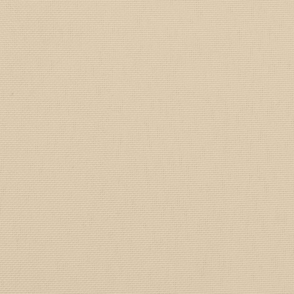 vidaXL Poduszka na ławkę ogrodową, beżowa, 100x50x4 cm, tkanina