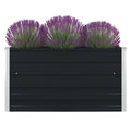vidaXL Donica do podniesionej rabaty, 100x100x45 cm, stal, antracytowa