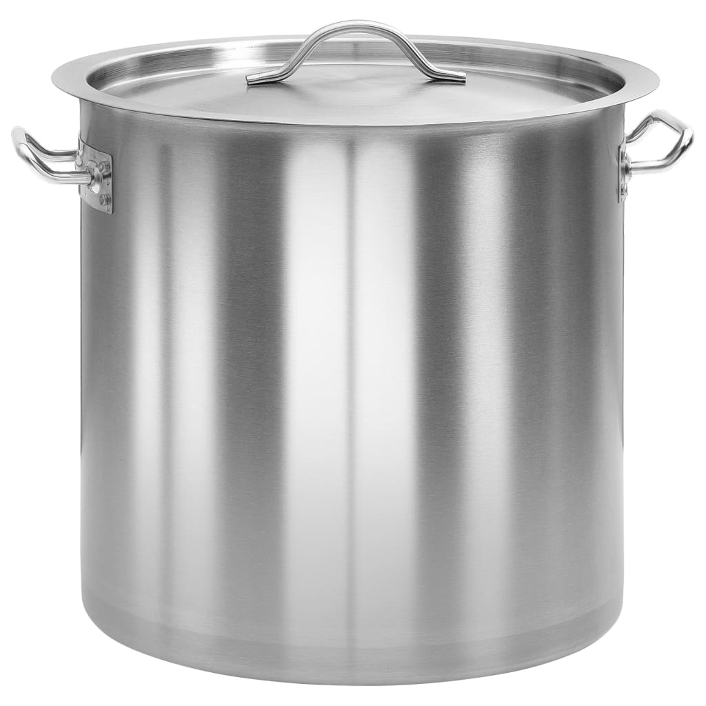 vidaXL Garnek, 35 L, 36x36 cm, stal nierdzewna