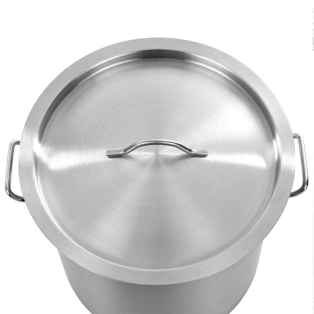 vidaXL Garnek, 35 L, 36x36 cm, stal nierdzewna