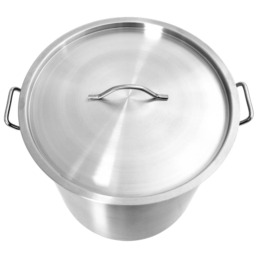 vidaXL Garnek, 71 L, 45 x 45 cm, stal nierdzewna