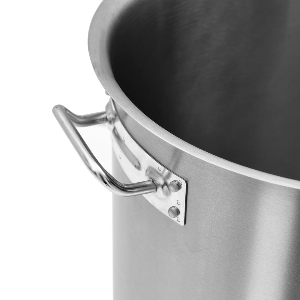 vidaXL Garnek, 71 L, 45 x 45 cm, stal nierdzewna