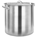 vidaXL Garnek, 98 L, 50 x 50 cm, stal nierdzewna