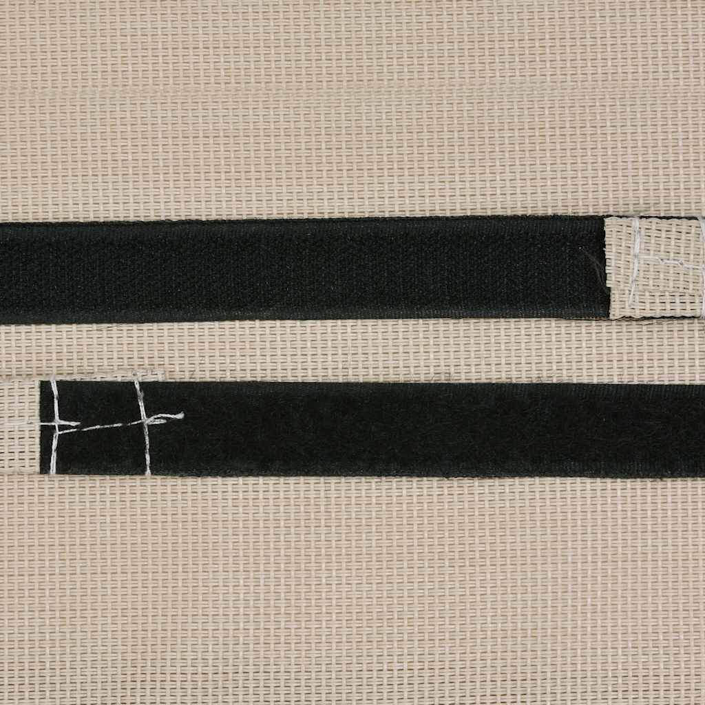 vidaXL Poduszka zagłówek na krzesło, kremowa, 40x7,5x15 cm, textilene