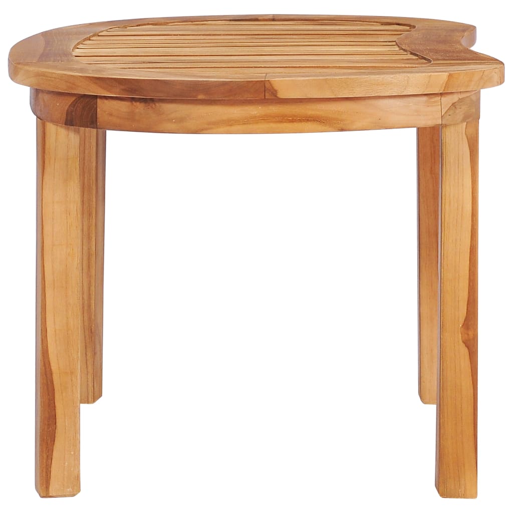 vidaXL Stolik kawowy, 90 x 50 x 45 cm, lite drewno tekowe