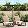 vidaXL Parasol ogrodowy na aluminiowym słupku, 2x1,5 m, zielony