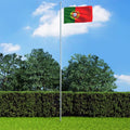 vidaXL Flaga Portugalii, 90x150 cm