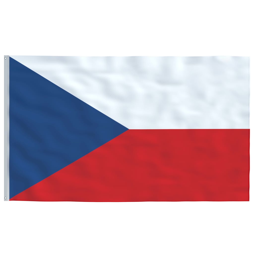 vidaXL Flaga Czech, 90x150 cm