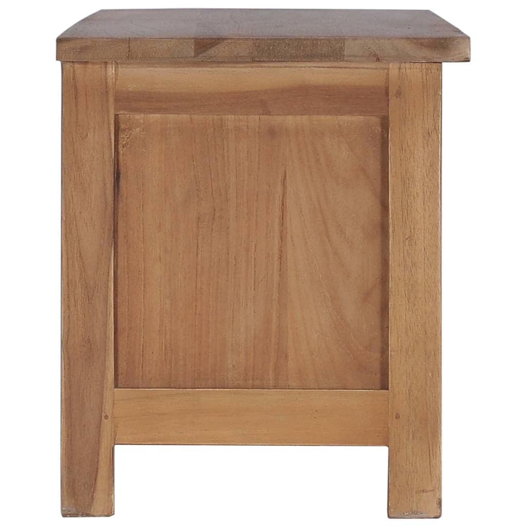 vidaXL Szafka pod TV, 90 x 30 x 35 cm, lite drewno tekowe
