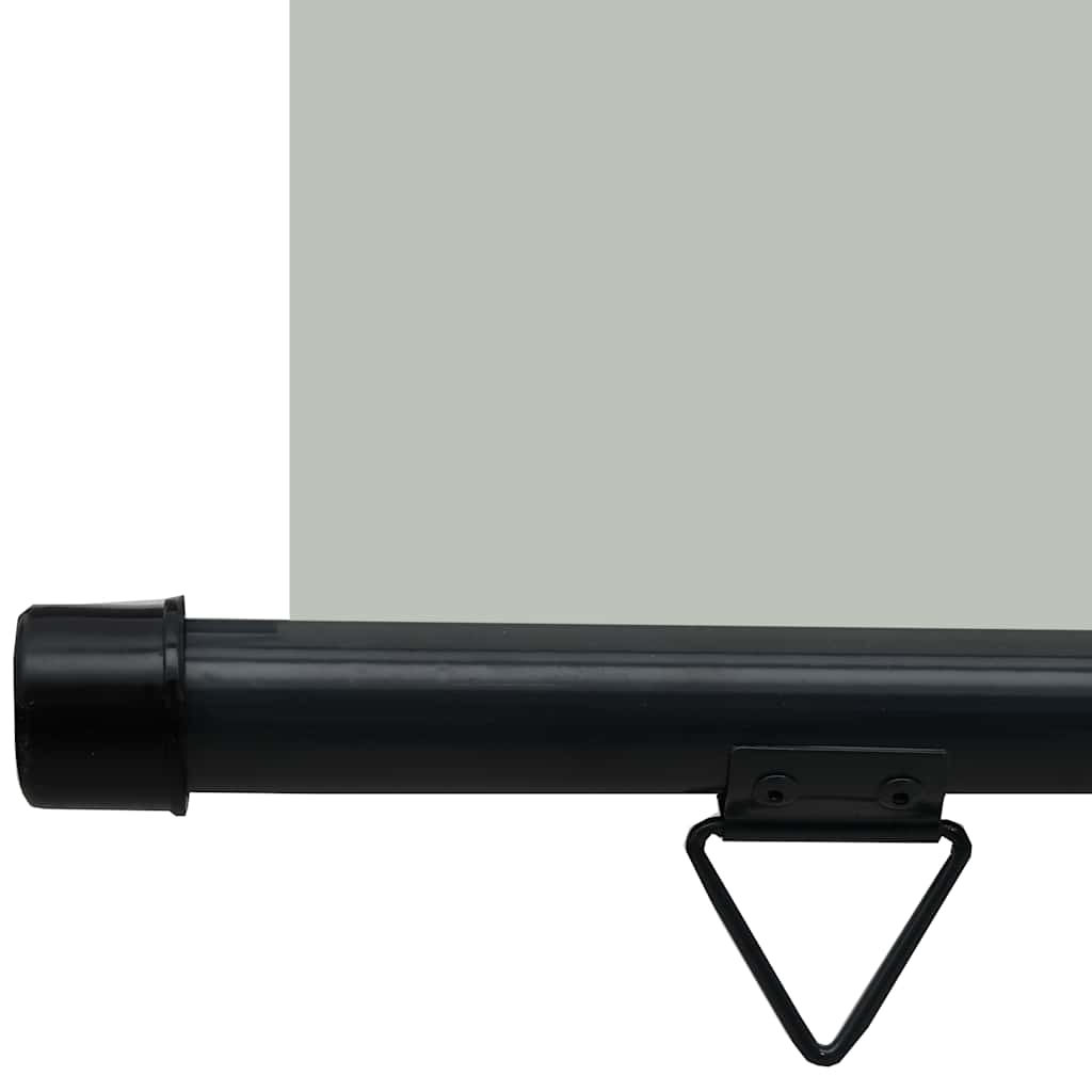 vidaXL Markiza boczna na balkon, 85x250 cm, szara