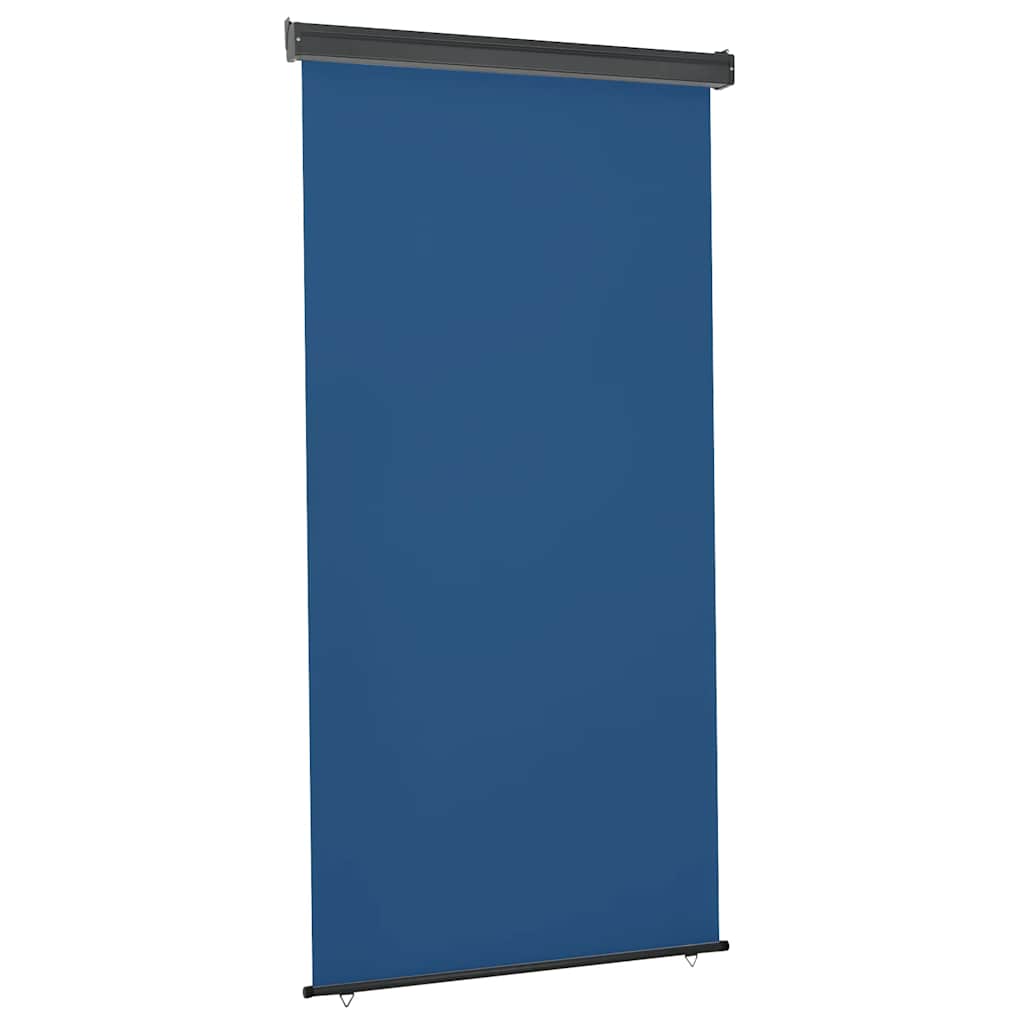 vidaXL Markiza boczna na balkon, 125 x 250 cm, niebieska