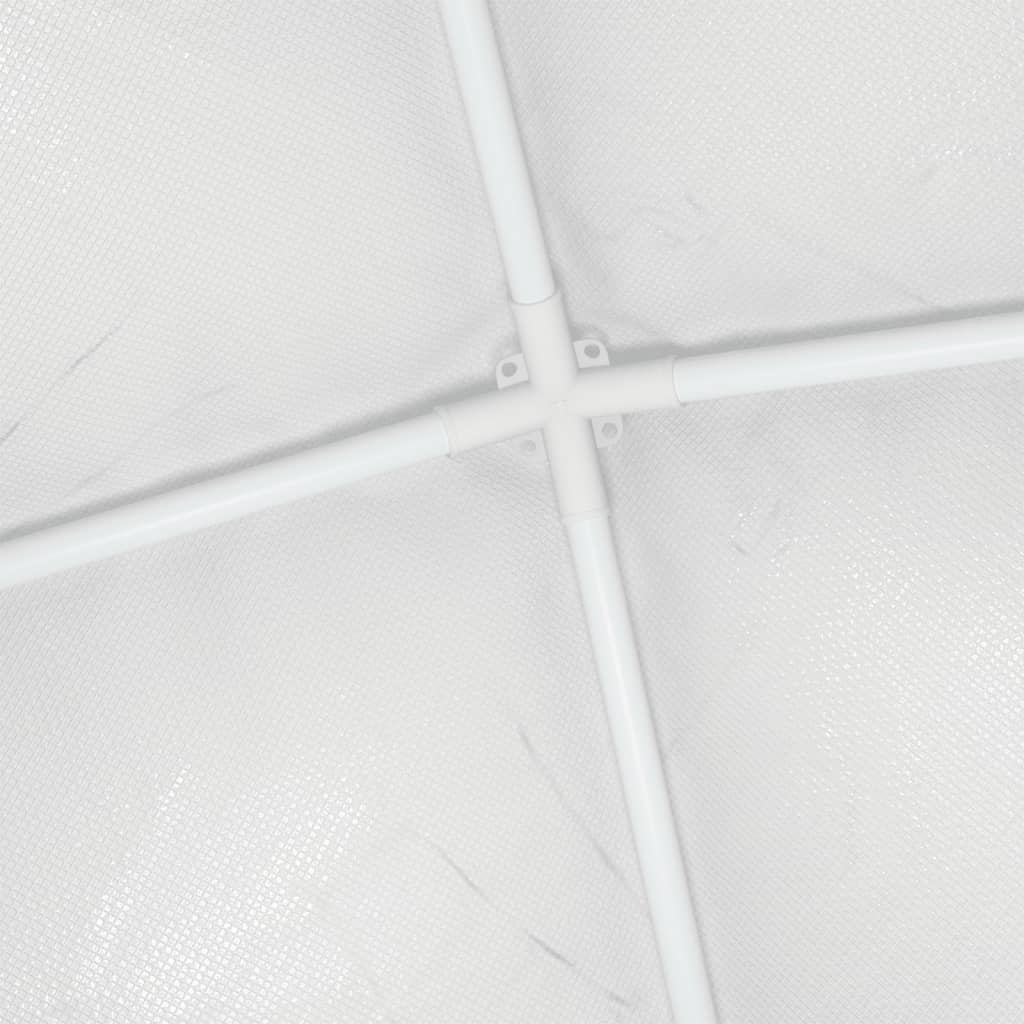 vidaXL Namiot imprezowy, 2x2 m, biały