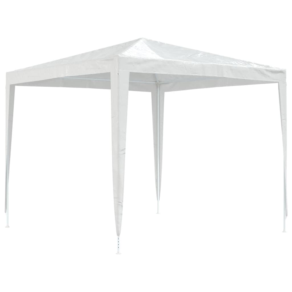 vidaXL Namiot imprezowy, 2,5x2,5 m, biały