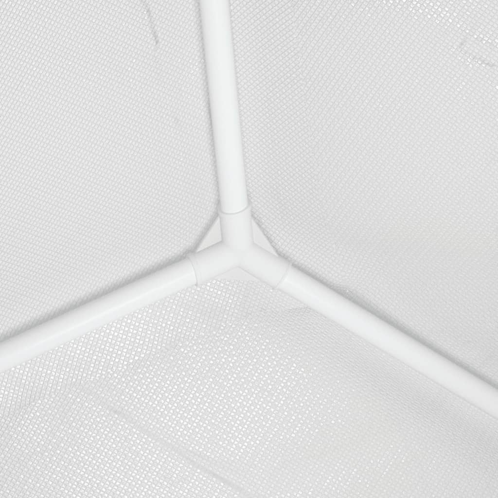 vidaXL Namiot imprezowy, 4 x 9 m, biały
