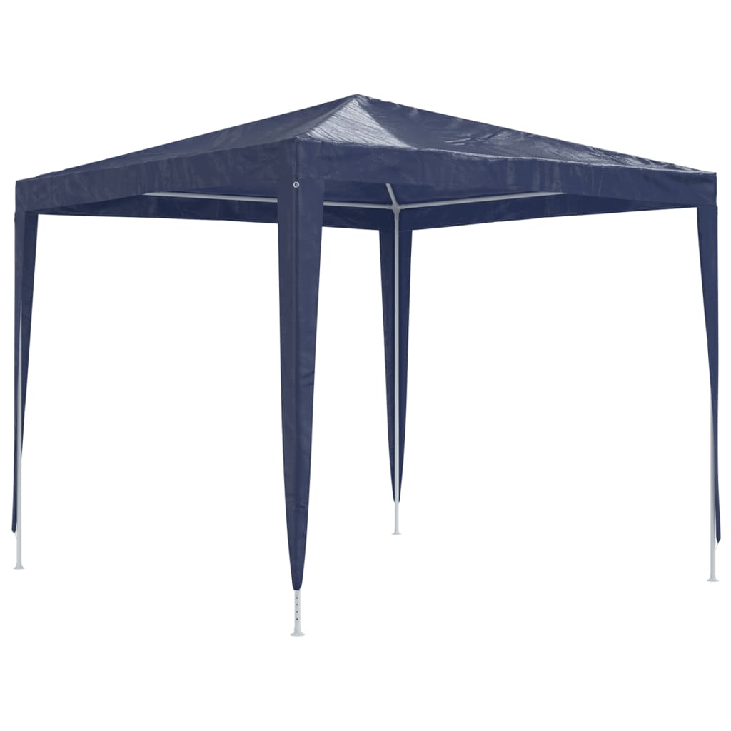 vidaXL Namiot imprezowy, 2,5 x 2,5 m, niebieski