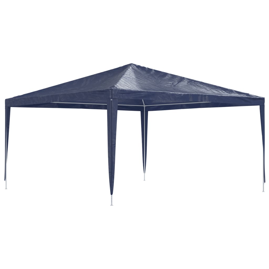 vidaXL Namiot imprezowy, 4 x 4 m, niebieski