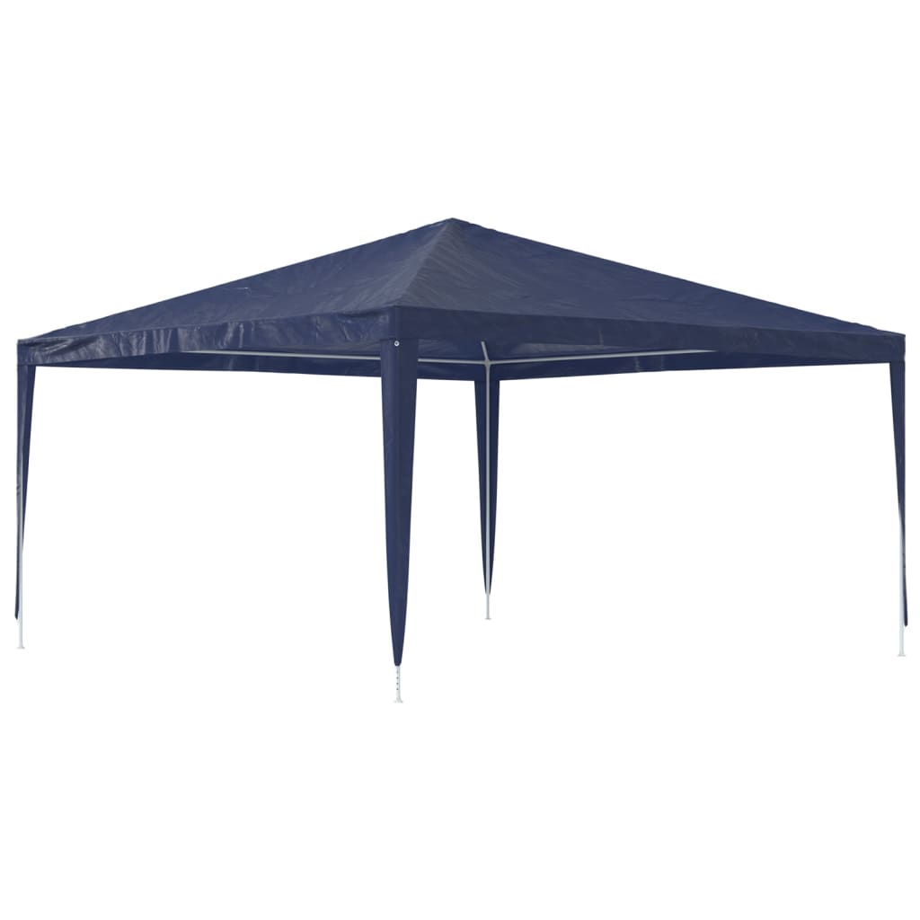 vidaXL Namiot imprezowy, 4 x 4 m, niebieski