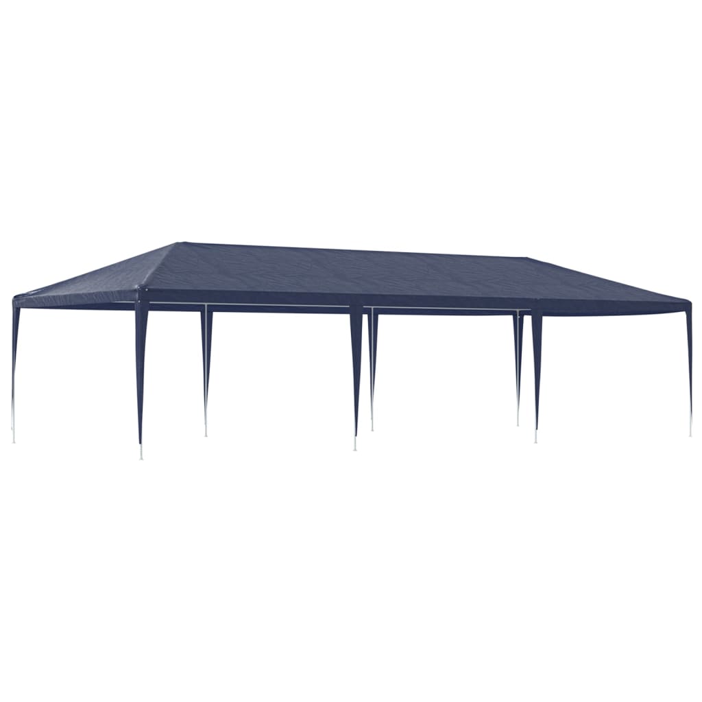 vidaXL Namiot imprezowy, 4 x 9 m, niebieski